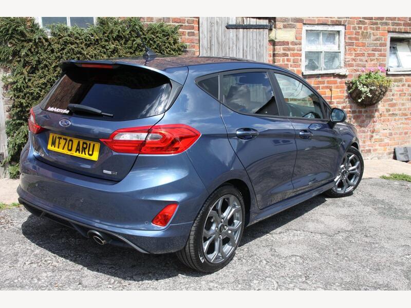 Chrome Blue 2020 Ford Fiesta - Photo 2